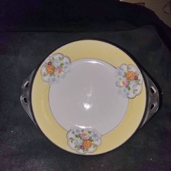 VINTAGE NORITAKE LUSTERWARE SERVING BOWL, WITH HANDLES