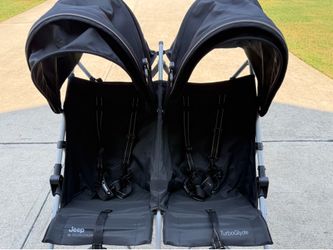 Jeep TurboGlyde Double Stroller – Excellent Condition
