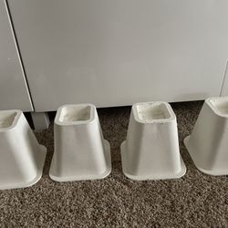 Heavy duty: furniture plastic risers for beds, sofas, couches, tables, big chairs