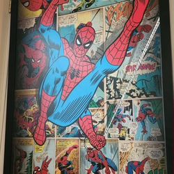 Spider-Man Framed Poster