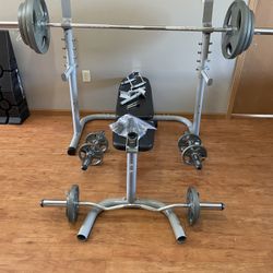 Weight Set and Bench