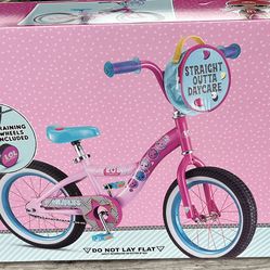 Brand New In Box LOL Surprise 16" Kids Bike - Pink