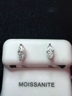 Certified Moissantite Earrings