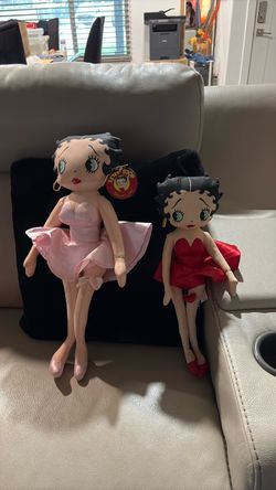 Betty Boop Plush Dolls Set of 2 for $30.