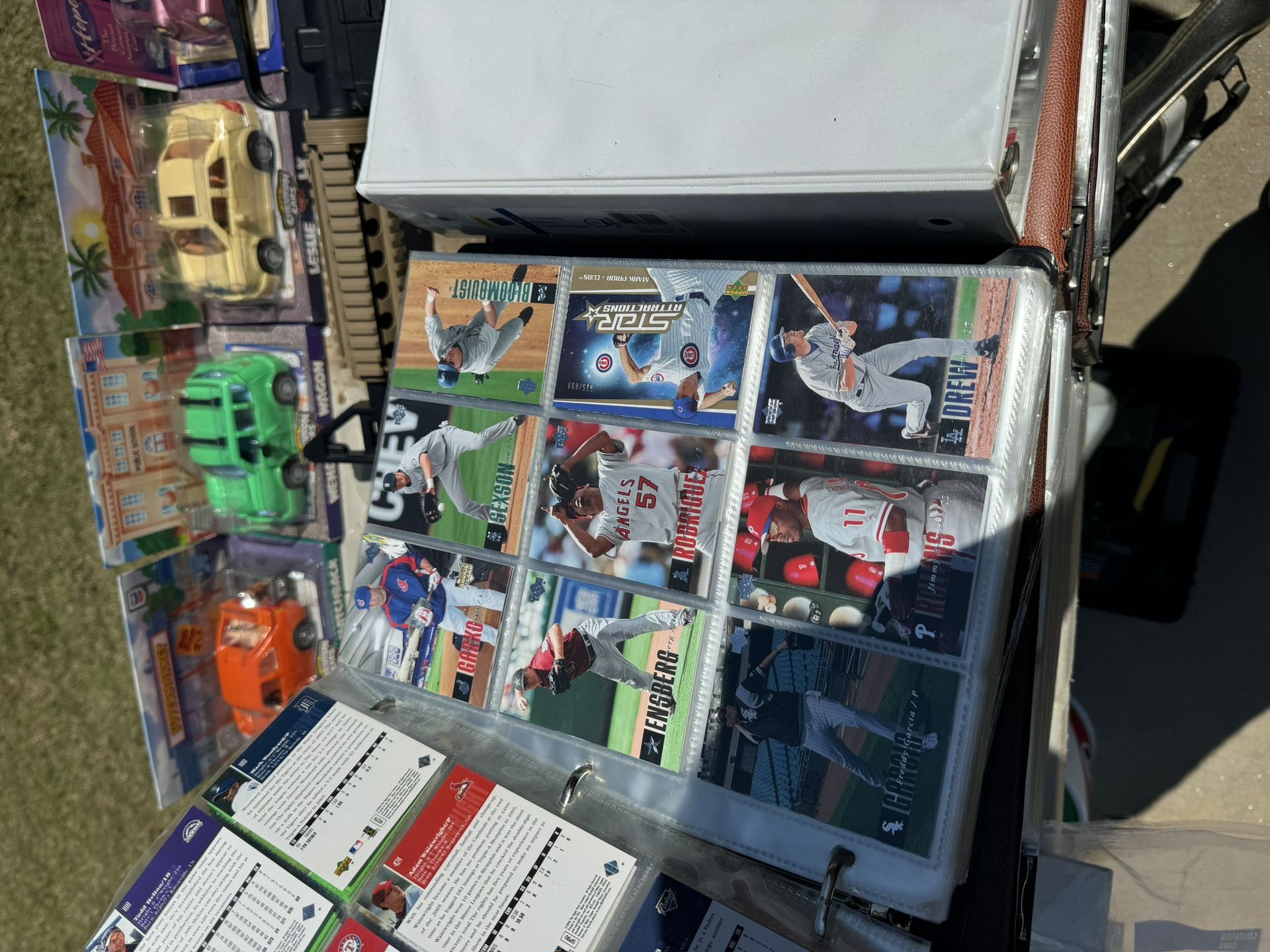 Baseball, Football , and Basketball Binders