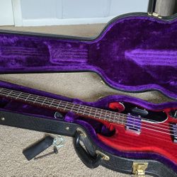 2002 Epiphone Elite / Elitist EB3 bass guitar - Discontinued Model -Japan - Original Hard Case
