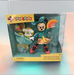 Disney Parks Play In The Park Minnie Doll and Accessories New w Box