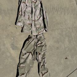 US Tri Color Desert Camo Set