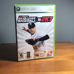 Major League Baseball 2k7 Xbox360