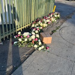 Free natural Flowers Arrangement From Yesterday Party