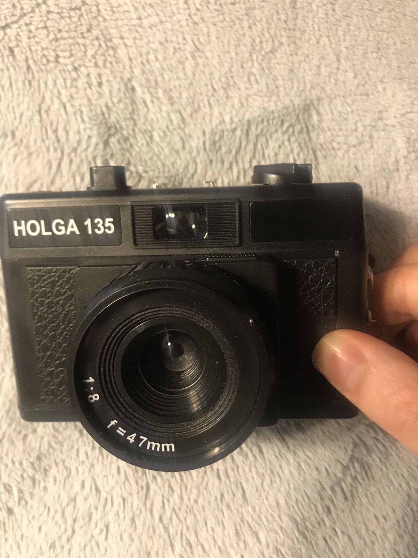 Holga 135 35mm film camera ultra light weight and streamlined
