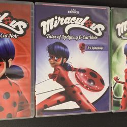 Disney’s MIRACULOUS Tales Of LADYBUG & CAT NOIR Bundle (DVD)