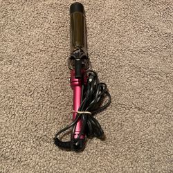 Hot Tools Professional Fast Heat Up Titanium Curling Iron Wand 1.5" Salon Curls