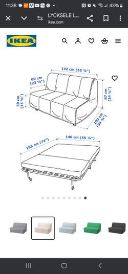 Ikea Full Size Futon 