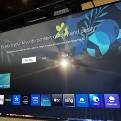 55’ Samsung smart Tv new