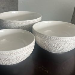 Ceramic Stoneware Salad Bowls