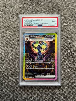Pokemon Prismatic Umbreon EX #161 PSA 9