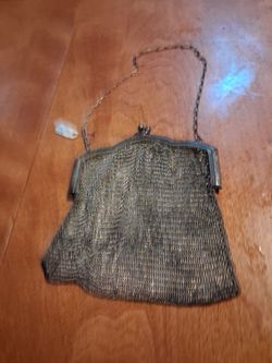 Vintage Whiting n Davis coin purse