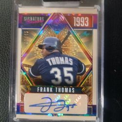 Frank Thomas Card Collection 
