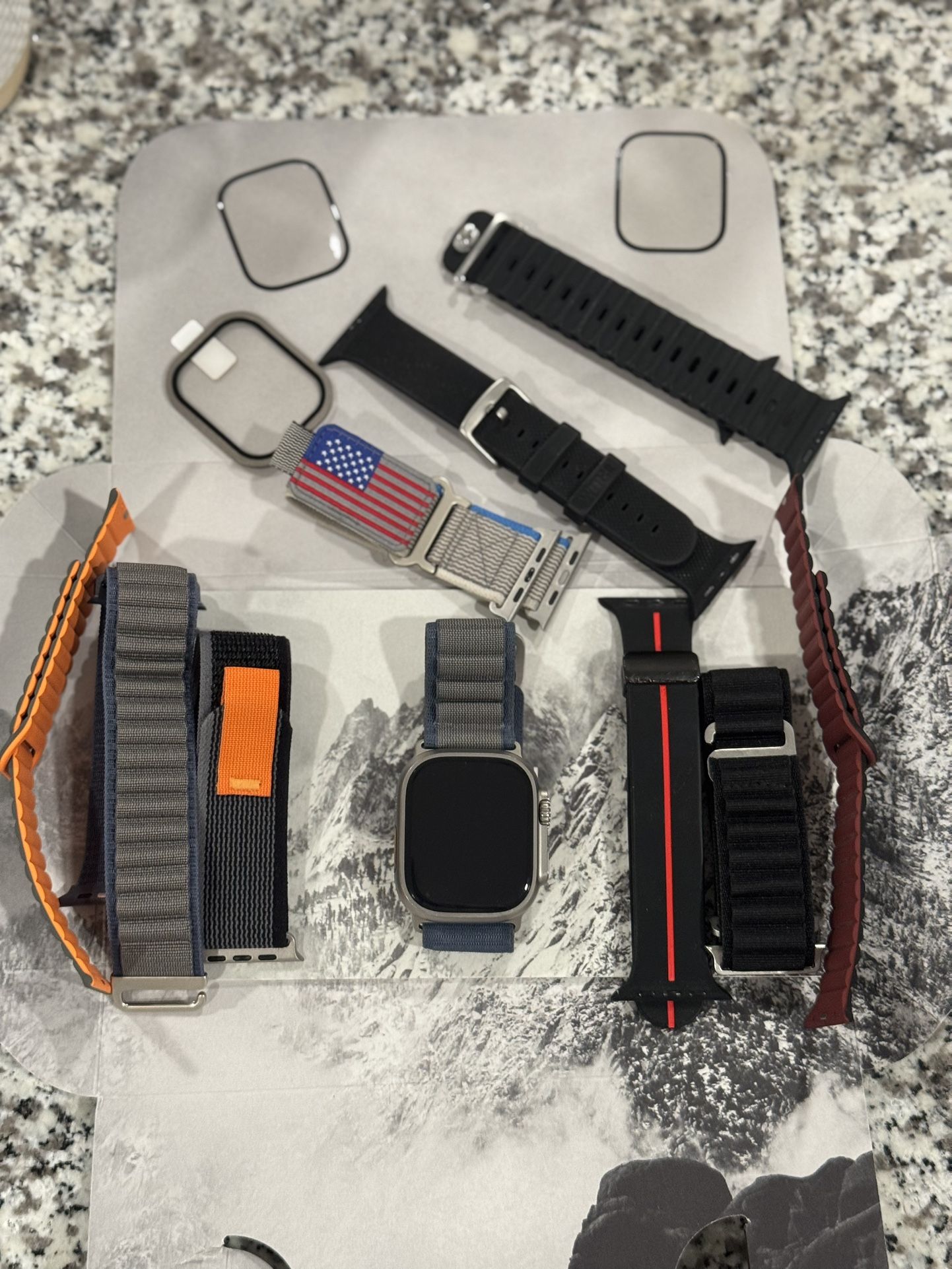 New Apple Watch Ultra 2 With Accessories