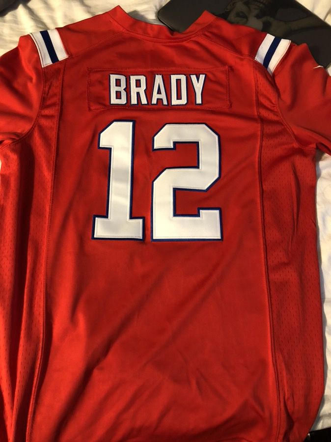 Tom Brady jersey size medium stitched