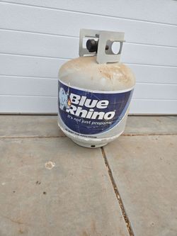 20lb propane bottle filled with propane