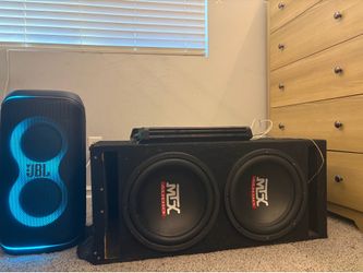 Mtx Audio 12’ subs with Kicker amp