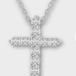 Moissanite Cross Golfing