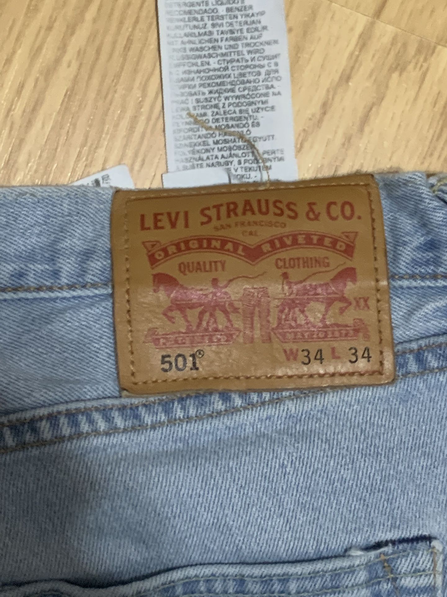 Levi’s Jeans 34\34