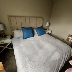 King Bed + Mattress Set