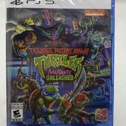 Teenage Mutant Ninja Turtles Mutants Unleashed PlayStation 5 (PS5) - New Sealed