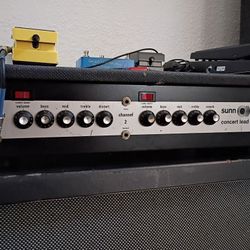1970s  Sunn Concert Lead 