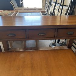 Pottery Barn Console Table
