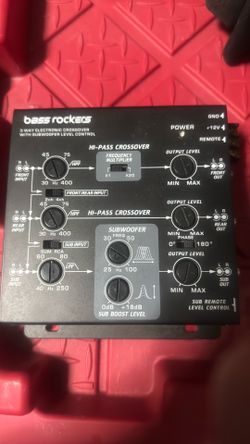 Bass Rockers 3-Way Electronic Crossover