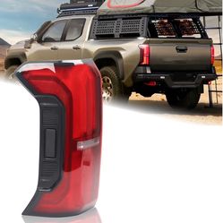 LH 81550-AK050 W/Tailgate Switch Tail Light Fit for 2024 2025 Toyota Tacoma TRD PRO/SPORT/OFF ROAD/TRAILHUNTER