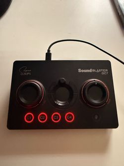 Soundblaster GC7 Dac & Amp for gaming and streaming