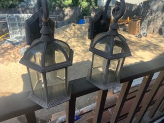 2 Exterior Door lights - $10 for both