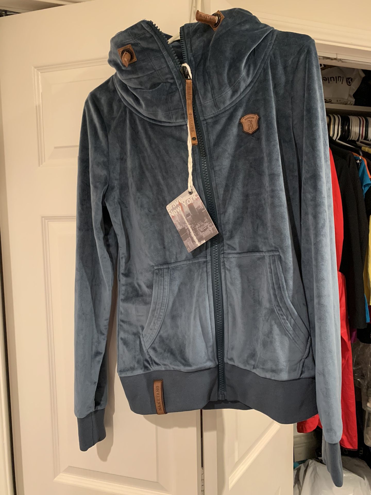 BRAND NEW Naketano Brave New York Velvet Jacket