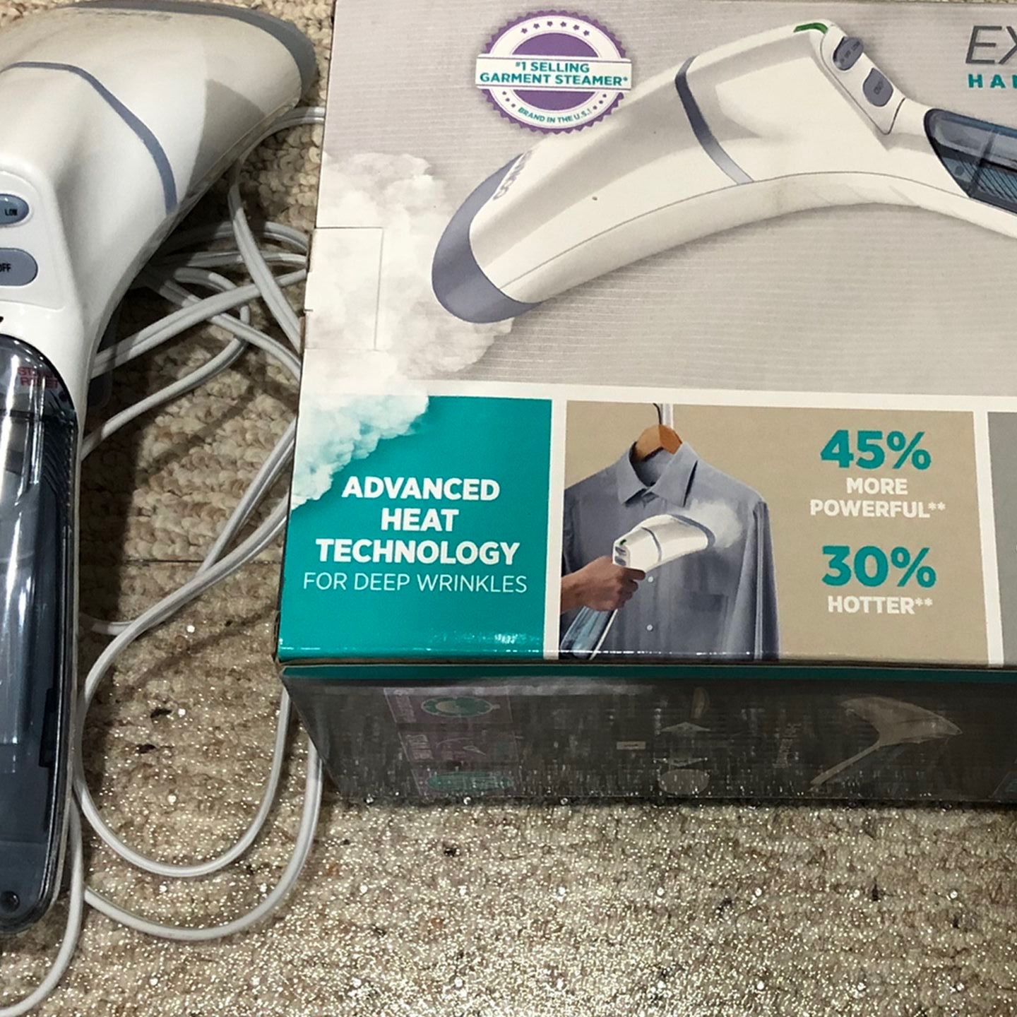 Conair GS32MY Extreme Steam Handheld Fabric Steamer