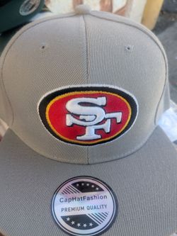 49ers Snapback Hat Gray