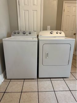 Whirlpool Washer And Dryer