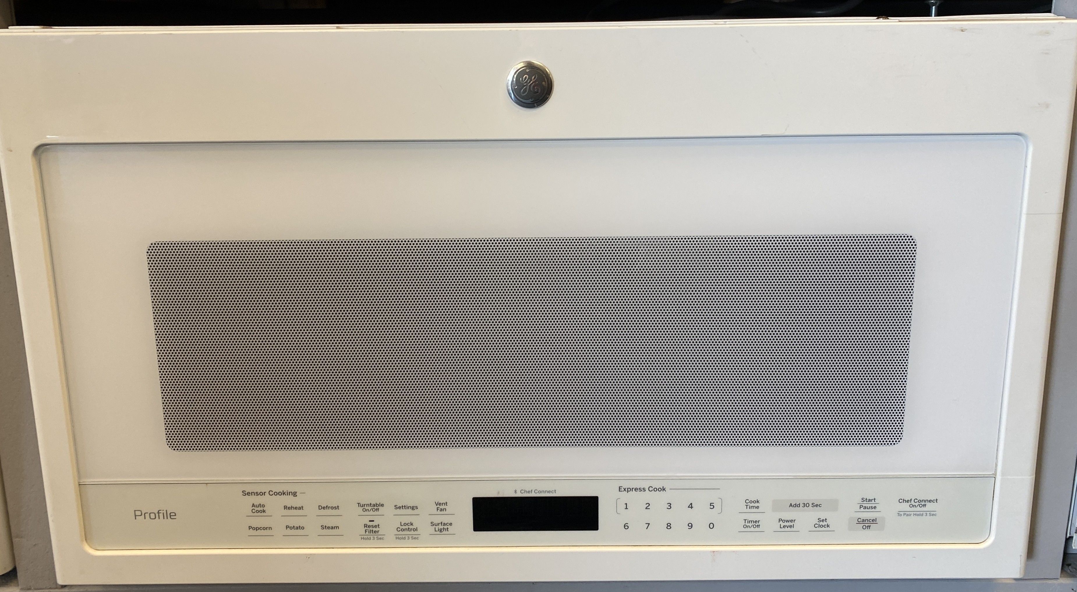 White GE Over The Range Microwave (8-0006)
