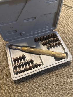 Klutch 37pc stamping kit