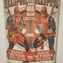Deadpool VS. Deadpool Canvas Poster