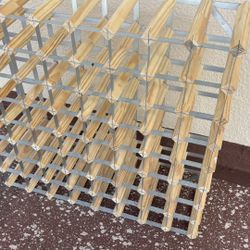 WINE RACK 64 CAPACITY