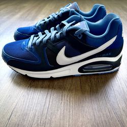 Nike Air Max Command Deep Royal White Dark Obsidian 629993-410 Men’s Size 11 New