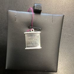 James Avery 925 Silver Fear Thou Not For I Am With Thee  Charm 