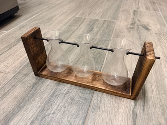 3-bulb glass propagation station