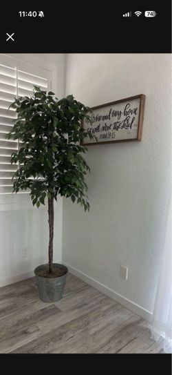 7ft Tall Life Like Indoor Tree