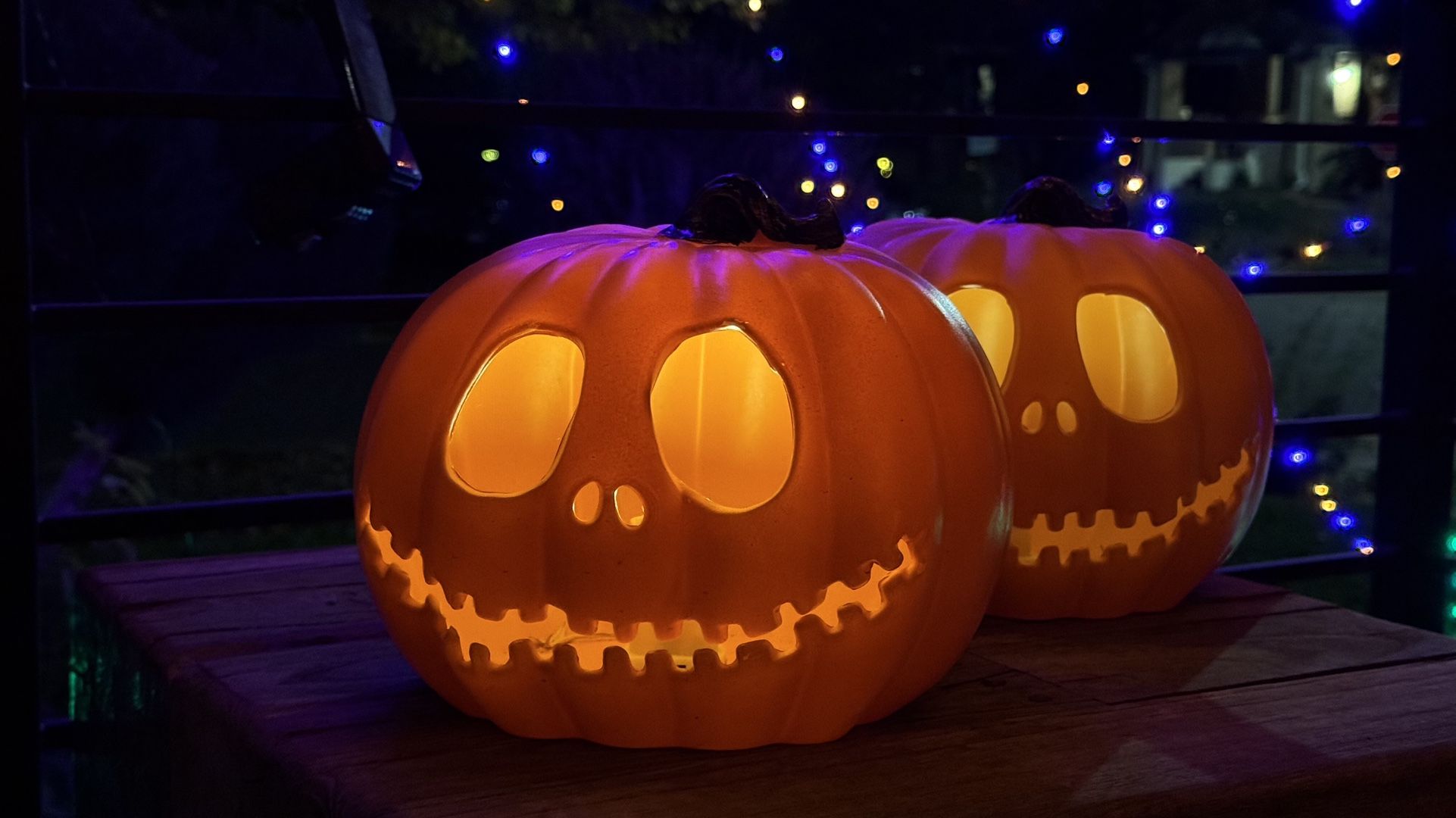 Jack Skellington Pumpkin Decor